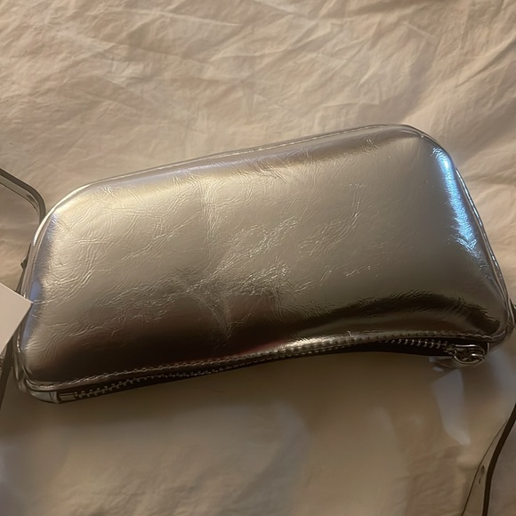 Silver Zara Small bag adjustable strap - Picture 4 of 5